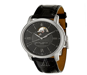 Baume and Mercier 名士克莱斯麦系列男士镂空自动机械表