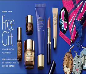 Estee Lauder官网满$45送新大礼包+满送正装眼霜