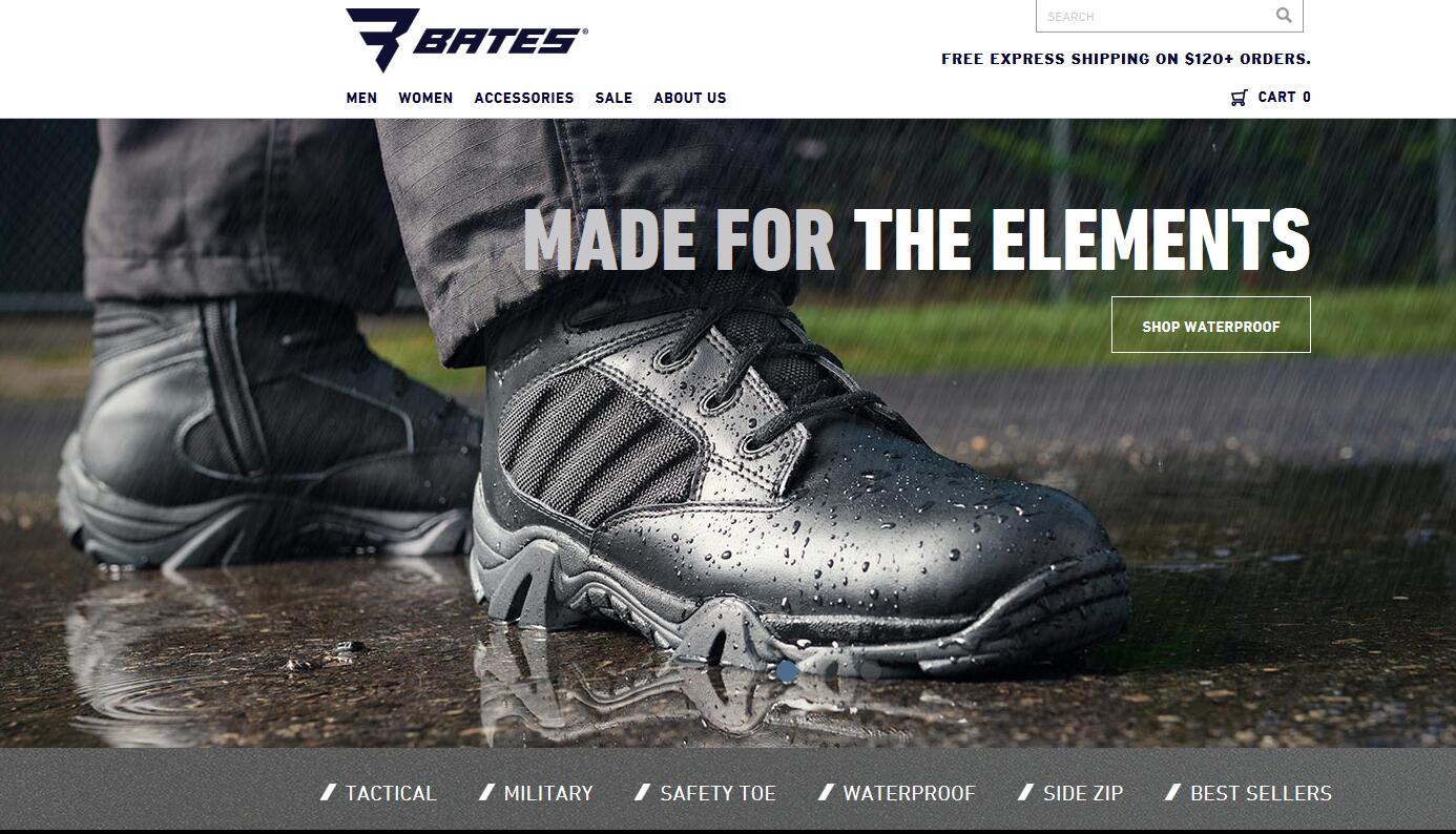 BatesFootwear美国官网 BatesFootwear美国官方网站