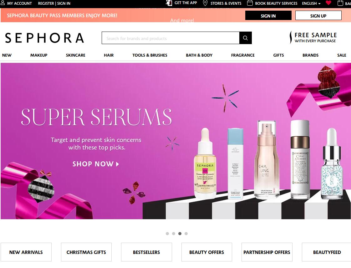 Sephora HK丝芙兰香港官网网址_丝芙兰香港中文网海淘优惠券