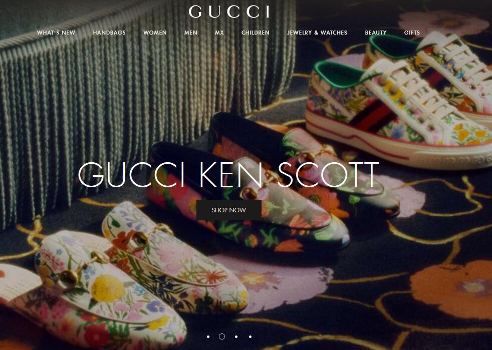 Gucci古驰美国官网：Gucci包包香水美国官方海淘网站
