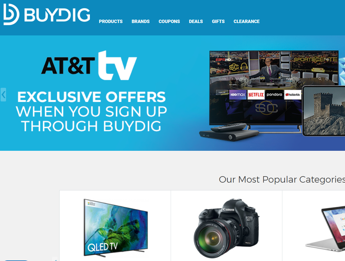 Buydig美国官网：美国大型数码电子产品海淘网站
