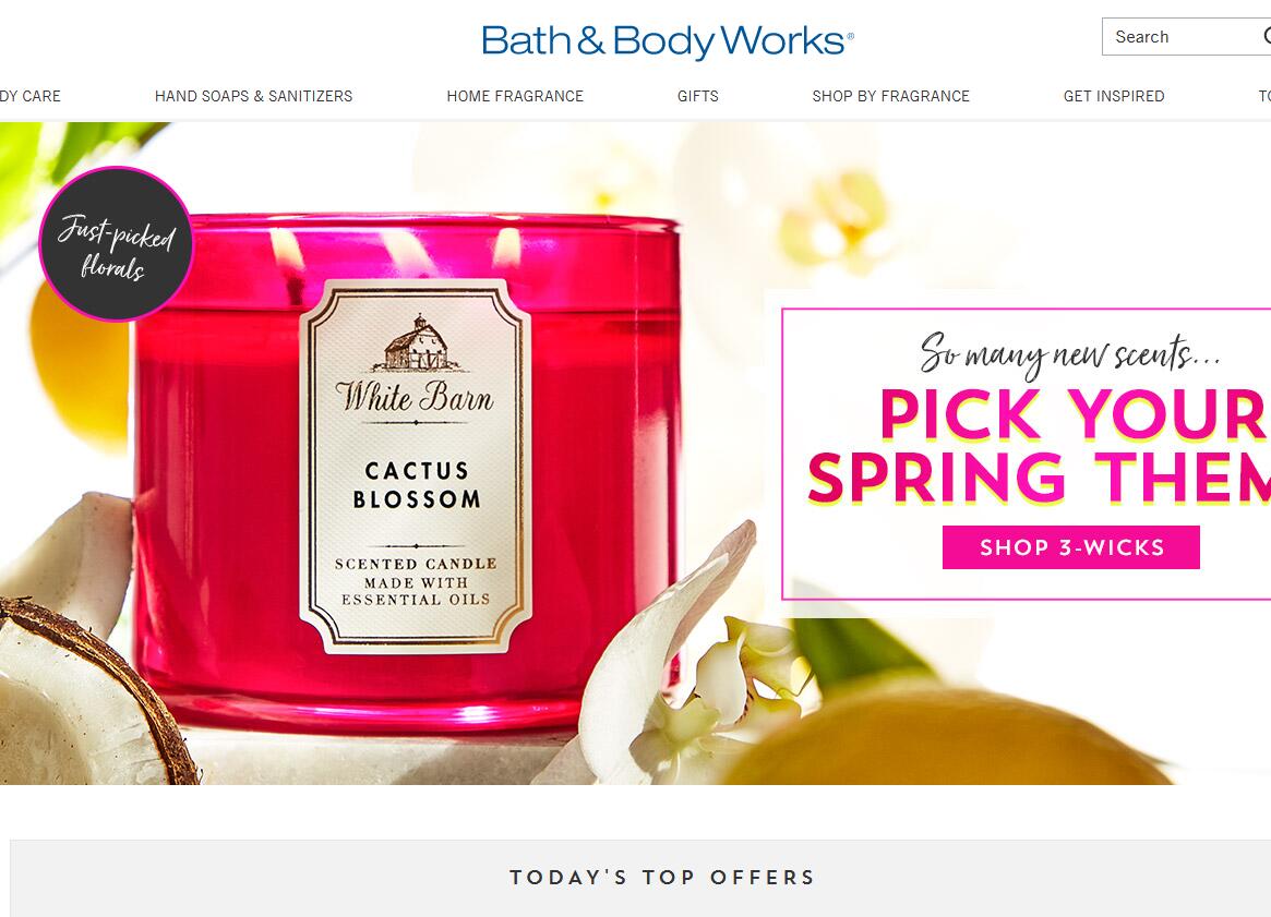 Bath & Body Works美国官网_Bath Body Works身体乳官方海淘网站