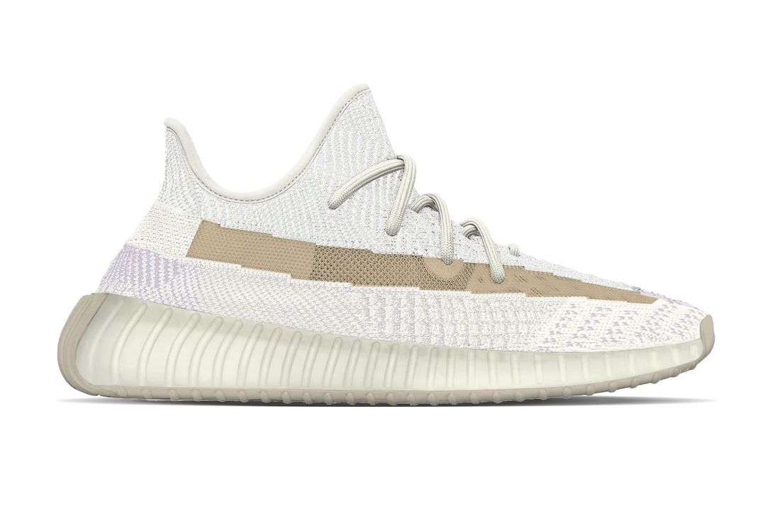 「純白 2.0」Yeezy椰子鞋實(shí)物首次曝光！鞋面暗藏變色效果！