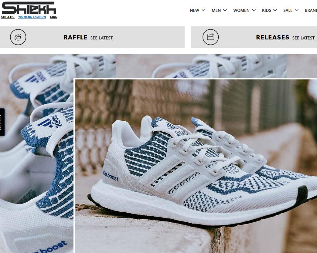 ShiekhShoes美国官网：大牌运动鞋海淘网站