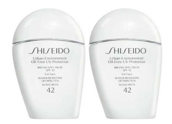 Shiseido资生堂白胖子防晒SPF 42 50ml*2支装（价值$96）售价$69
