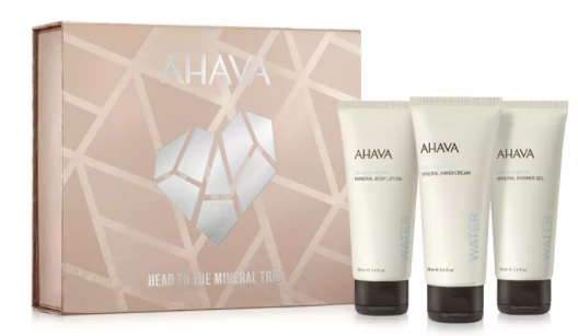 	Ahava 死海泥全身護膚3件套折后$21 