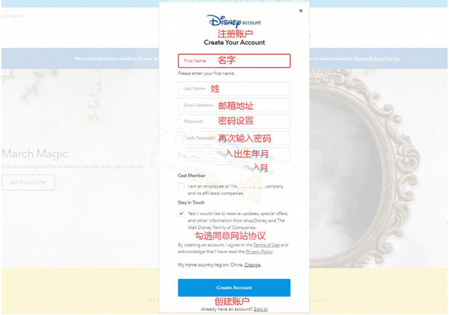 shopDisney美国官网超详细海淘攻略教程