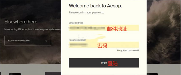 Aesop(伊索)美國官網化妝品海淘下單教程