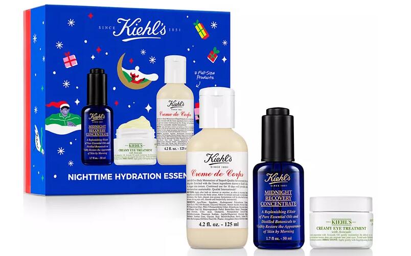 升級(jí)！KIEHL'S科顏氏Brighten Up & Glow護(hù)膚4件套折后$59.5+滿送正裝潔面