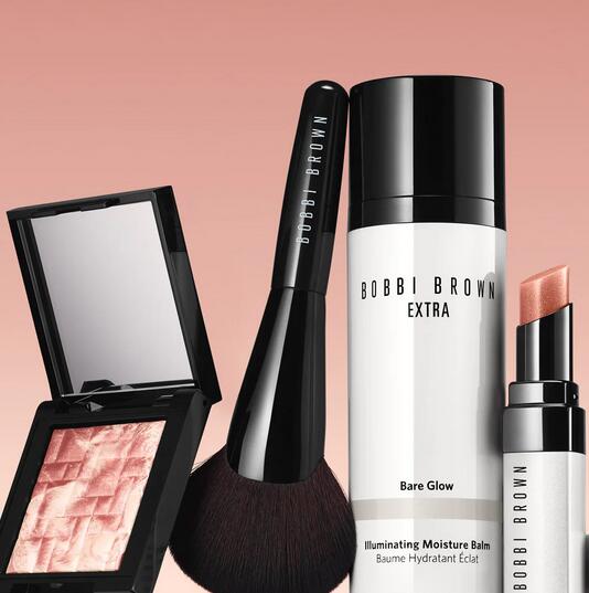 降价！Bobbi brown芭比布朗Instant Glow for Face & Lips美妆4件套5折$42.5+满赠好礼