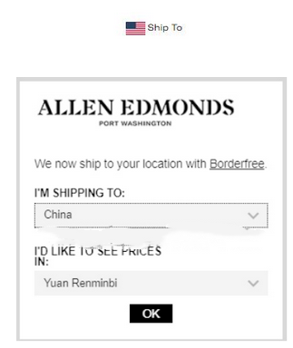 Allen Edmonds美国官网男鞋海淘攻略教程