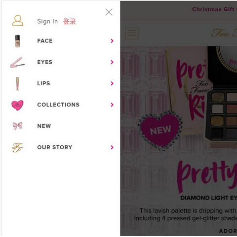 Too Faced美國(guó)官網(wǎng)彩妝海淘攻略教程