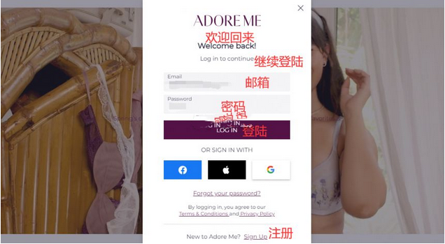 Adore Me美国官网女性贴身衣物海淘攻略教程