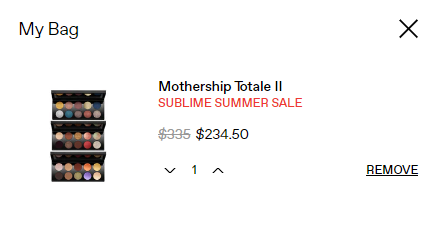 7折优惠丨Pat McGrath Mothership Totale II眼影盘3件套 7折$234.5