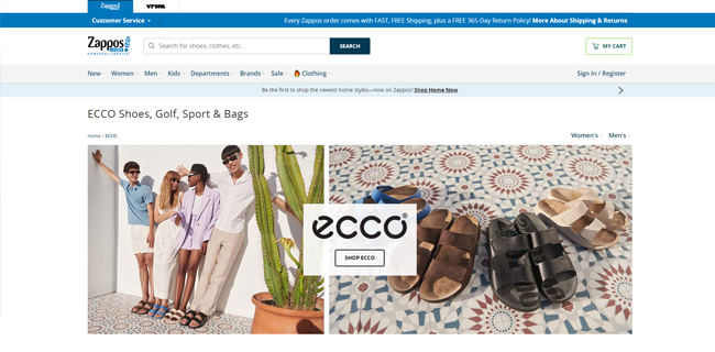 哪里海淘ECCO比较实惠？推荐5个可以海淘ECCO的美国购物网站