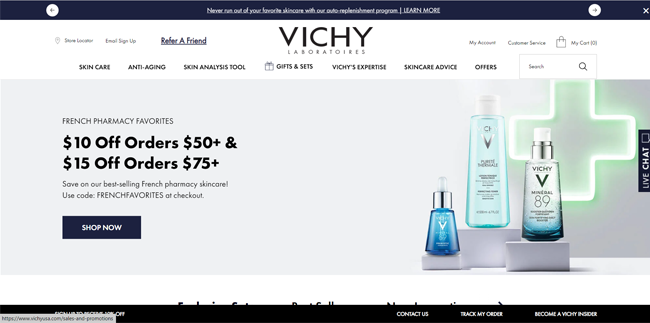 5个海淘Vichy薇姿的购物网站推荐，轻松入手薇姿火山能量瓶