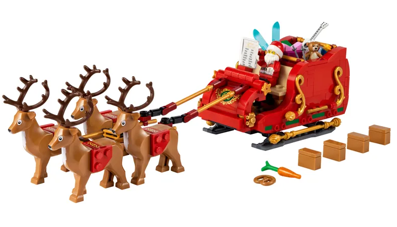 补货！LEGO 圣诞老人的雪橇 40499 售价$39.99