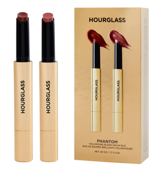 Hourglass新款固體唇蜜套裝（rougse+slip）售價(jià)$50，價(jià)值$70