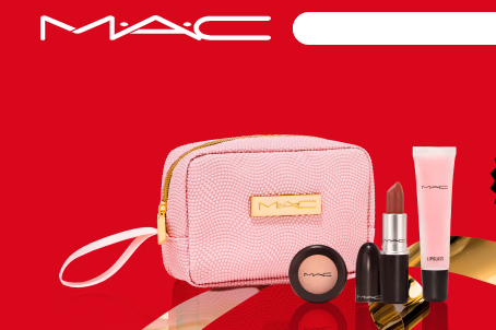MAC美国官网现有满$65赠彩妆礼包（包含化妆包、眼影、唇膏等），无需用码，满额自动加车；