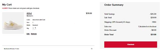 New Balance 420v2女款休闲鞋 折后价$31.99
