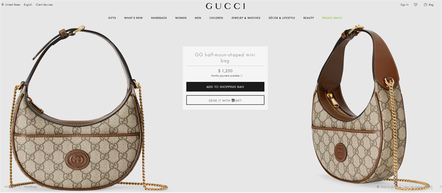 海淘Gucci古驰包包的税率问题，国外Gucci古驰包包的价格