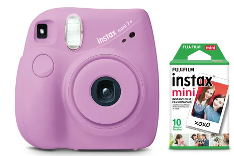 Fujifilm 富士 INSTAX Mini 7+ 相机相纸套装 多色 特价$49