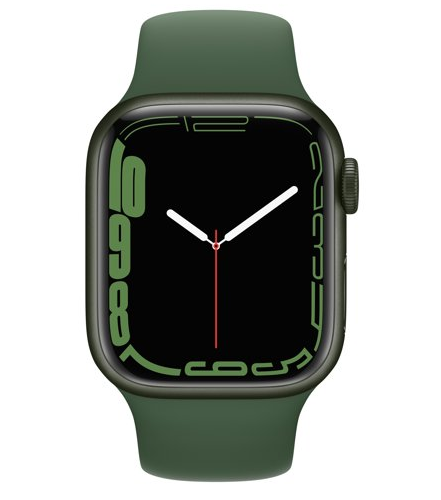史低！Apple Watch Series 7 绿色智能手表（GPS+Cellular 41mm） 56折$279