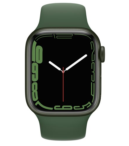 史低！Apple Watch Series 7 綠色智能手表（GPS+Cellular 41mm） 56折$279